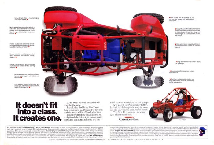 1989 AND 1990 HONDA PILOT - Image 3