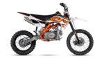 The Kayo TT 125 is a high-performance dirt bike.
