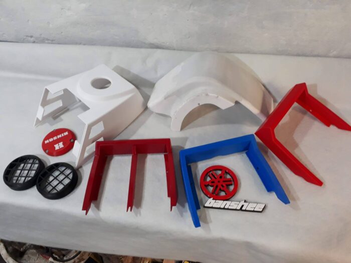 Mini 49cc Kids Banshee Plastics - Image 2