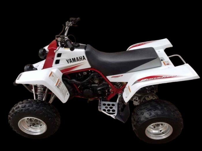 CHERRY RED 2005 Yamaha Banshee Full graphic kit. High-quality material class A. - Image 2