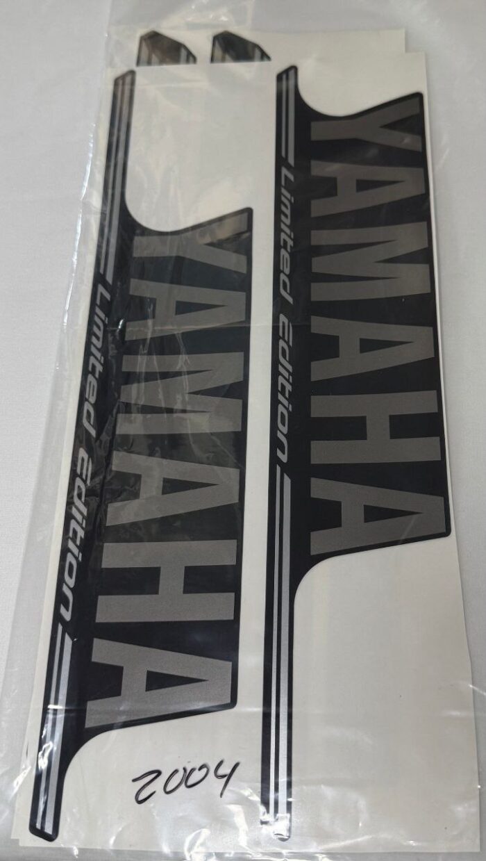 BLACK 2004 Yamaha Banshee OEM Decals