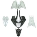 Plastics Kit Bodywork Fenders COMPLETE SET GRAY For 2006-2024 YAMAHA Raptor 700 - Image 5