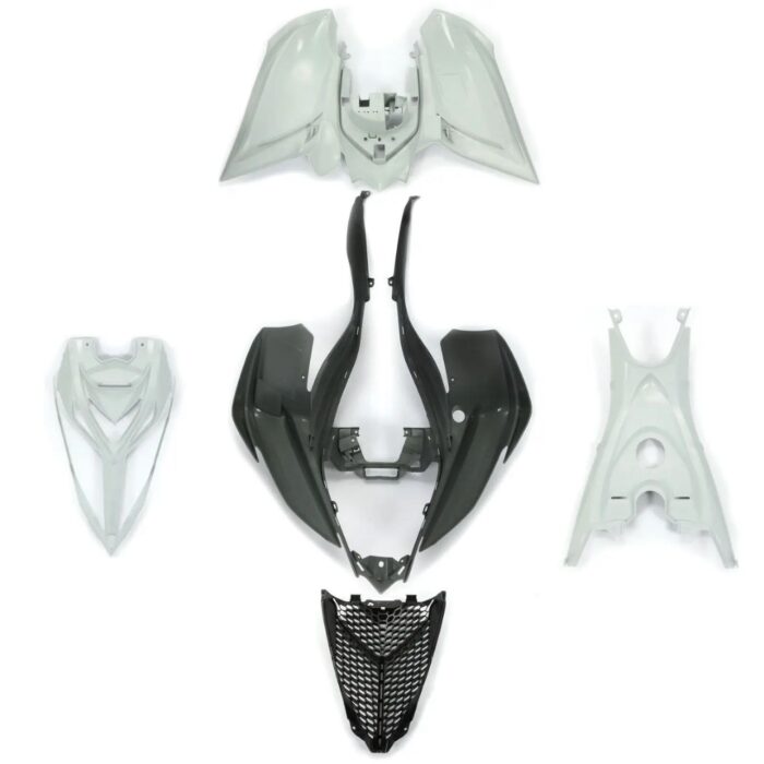 Plastics Kit Bodywork Fenders COMPLETE SET GRAY For 2006-2024 YAMAHA Raptor 700 - Image 5