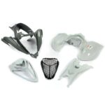 Plastics Kit Bodywork Fenders COMPLETE SET GRAY For 2006-2024 YAMAHA Raptor 700 - Image 6