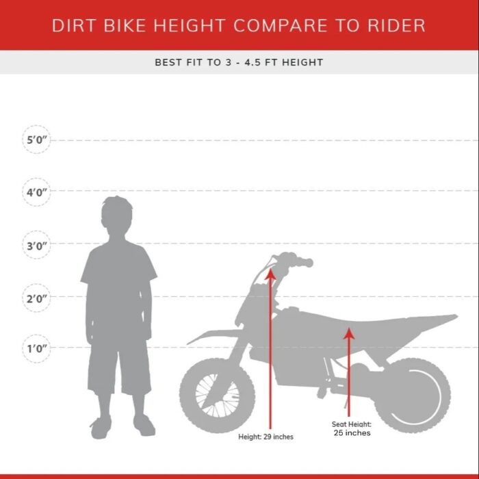 Apollo 110cc Fully Automatic Kids Dirt Bike - Image 2