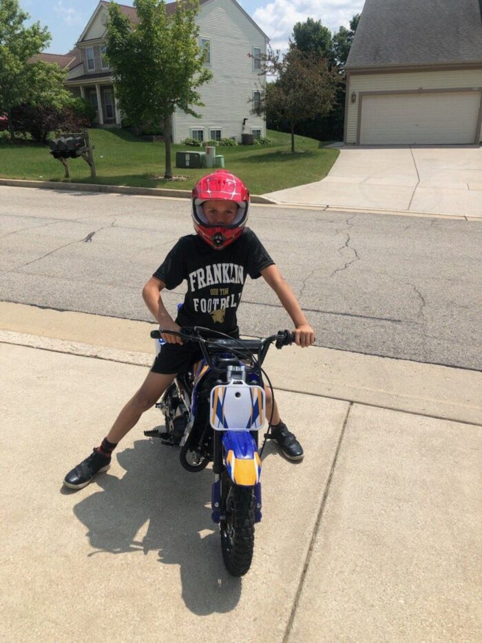 Coolster X5 110cc Fully-Auto Kids Dirt Bike - Image 11