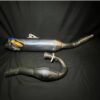 FMF Factory 4.1 Ti Exhaust Muffler Anodized  and Header - Kawasaki KX450F 2012-2015 Complete
