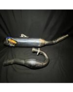 FMF Factory 4.1 Ti Exhaust Muffler Anodized  and Header - Kawasaki KX450F 2012-2015 Complete - Image 3