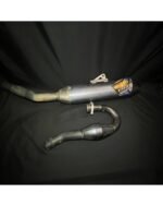 FMF Factory 4.1 Ti Exhaust Muffler Anodized  and Header - Kawasaki KX450F 2012-2015 Complete