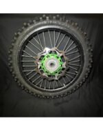 2015 KAWASAKI 09-17 KX450F OEM BLACK FRONT WHEEL RIM TIRE HUB 41090-0080-WC