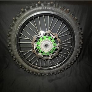 photo_6039382634690973174_y.jpg 2015 KAWASAKI 09-17 KX450F OEM BLACK FRONT WHEEL RIM TIRE HUB 41090-0080-WC