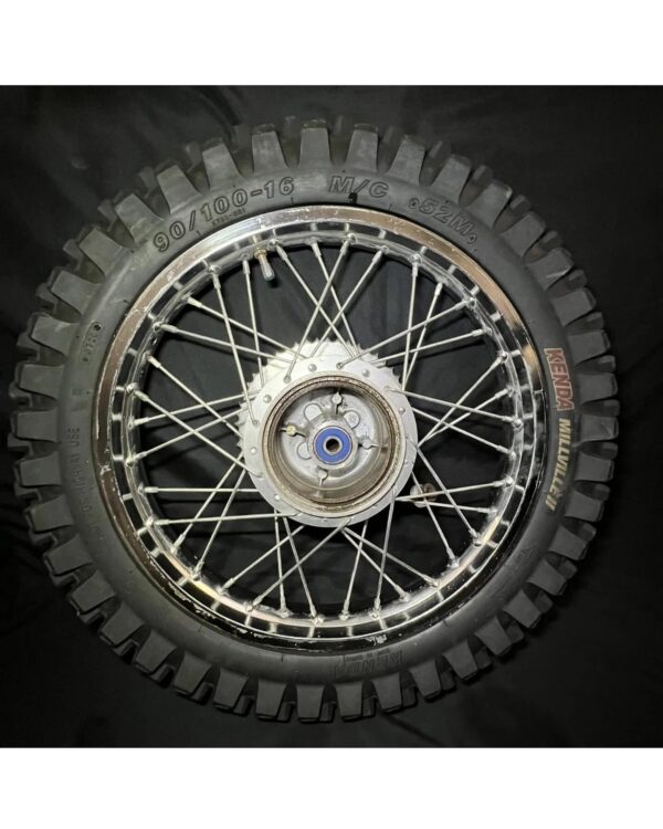 02-22 YAMAHA TTR 125L TTR 125LE BIG WHEEL 16" OEM REAR WHEEL RIM 5HP-25311-10-00