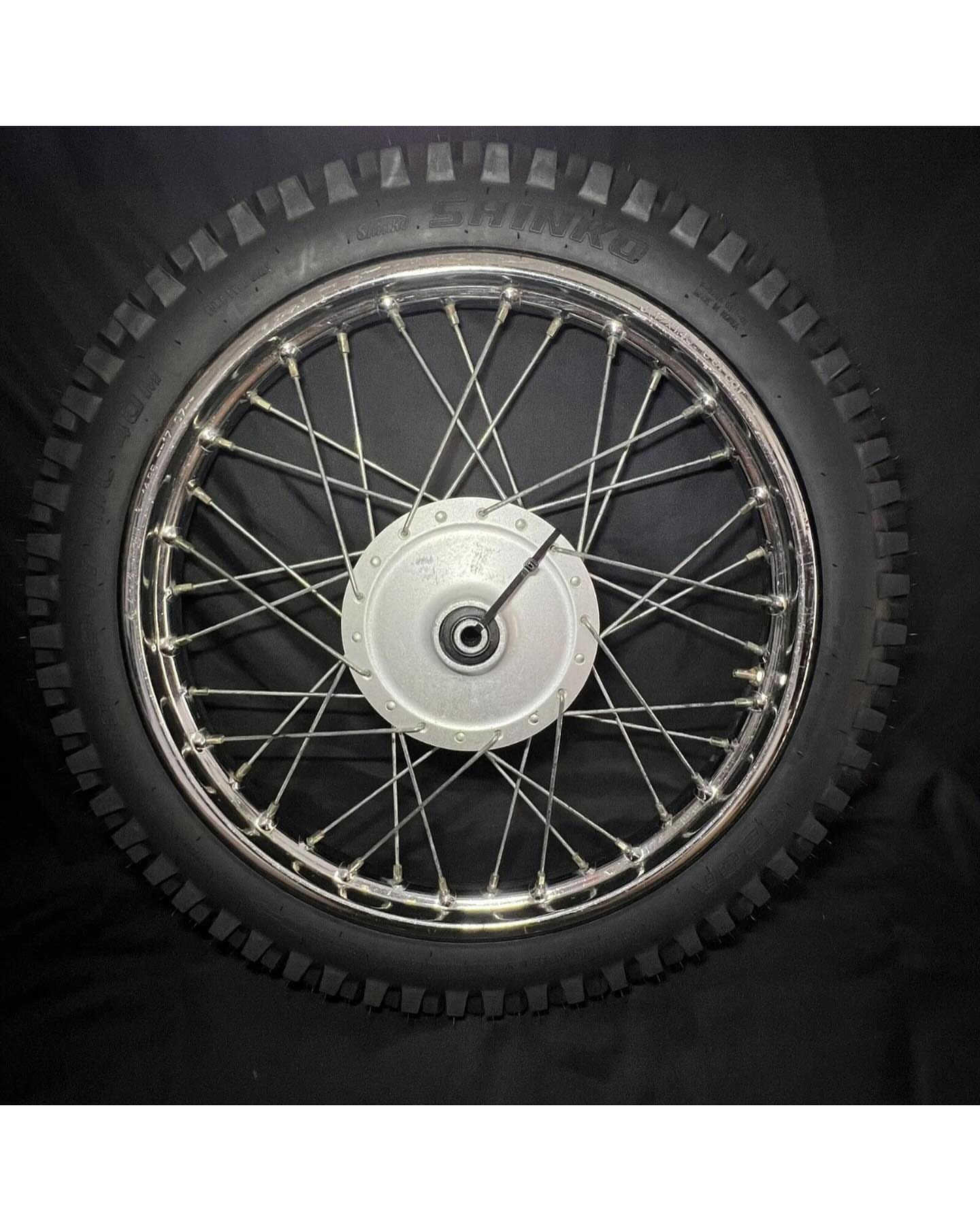 photo_6039382634690973214_w.jpg 2000-2004 OEM YAMAHA TTR125 TTR 125 Front Wheel 17” Rim Hub Assembly (17x1.40) - Image 1