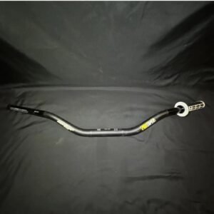 CR KX YZ RM 1 1/8 BLACK PRO TAPER CONTOUR FAT BARS HANDLEBARS STRAIGHT CR HIGH