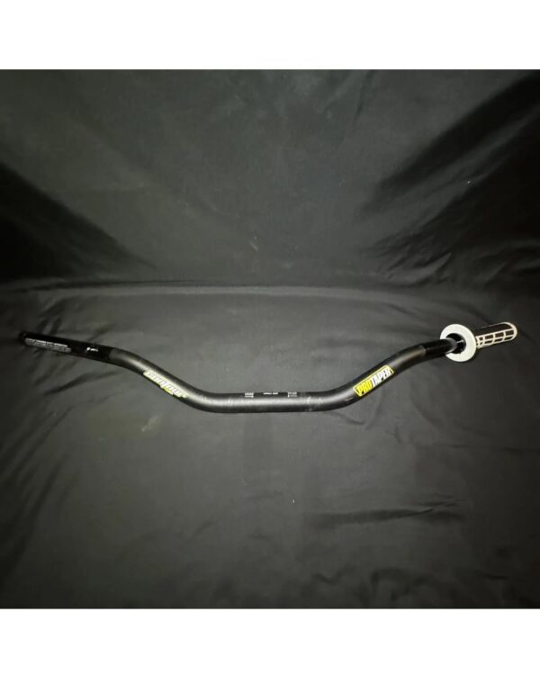 CR KX YZ RM 1 1/8 BLACK PRO TAPER CONTOUR FAT BARS HANDLEBARS STRAIGHT CR HIGH