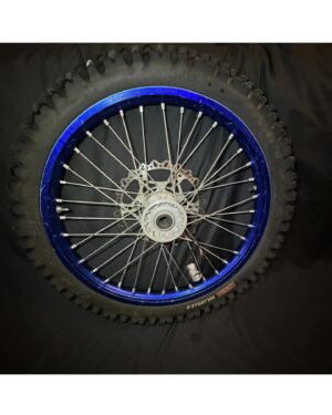 photo_6039382634690973270_w.jpg 2020 YZ125 Front Wheel OEM DID Blue Rim Hub Rotor 19X1.85 Yamaha YZ 125 18-2023