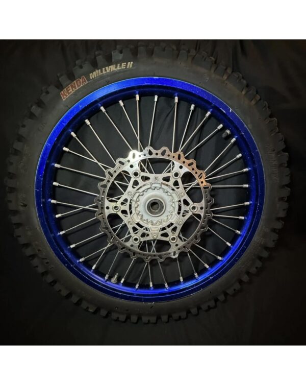 photo_6039382634690973271_w.jpg 2020 YZ125 Front Wheel OEM DID Blue Rim Hub Rotor 19X1.85 Yamaha YZ 125 18-2023