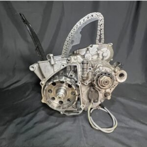 2020 17-20 Kawasaki KX250F Engine Crank Case Bottom End  OEM Damaged Case
