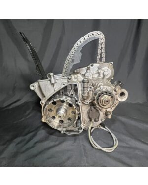 2020 17-20 Kawasaki KX250F Engine Crank Case Bottom End  OEM Damaged Case