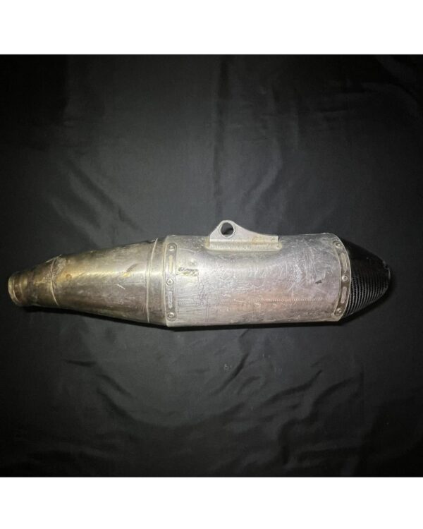 YOSHIMURA KAWASAKI KX250F 17-20 RS-4 SLIP-ON EXHAUST MUFFLER SS-AL-CF