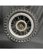 03 - 08 KLX125 DRZ125 OEM REAR WHEEL 90/100-14 ASSEMBLY HUB RIM ROTOR SPROKET - Image 3