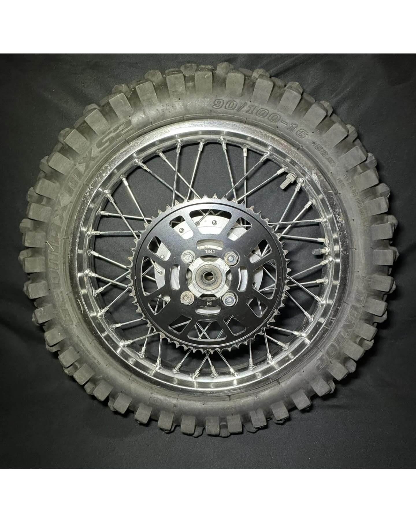 photo_6039382634690973318_w.jpg 02-22 YAMAHA TTR 125L TTR 125LE BIG WHEEL 16” OEM REAR WHEEL RIM 5HP-25311-10-00 - Image 1