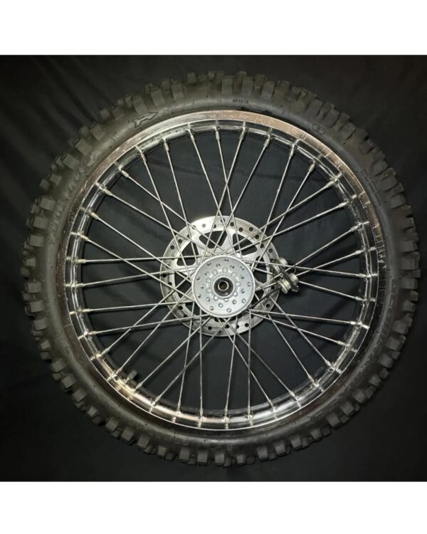 03-22 OEM YAMAHA TTR125L TTR 125 LE - FRONT Big Wheel 19” Rim (1.40) Brake Rotor