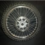 03-22 OEM YAMAHA TTR125L TTR 125 LE - FRONT Big Wheel 19” Rim (1.40) Brake Rotor
