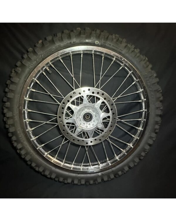 03-22 OEM YAMAHA TTR125L TTR 125 LE - FRONT Big Wheel 19” Rim (1.40) Brake Rotor