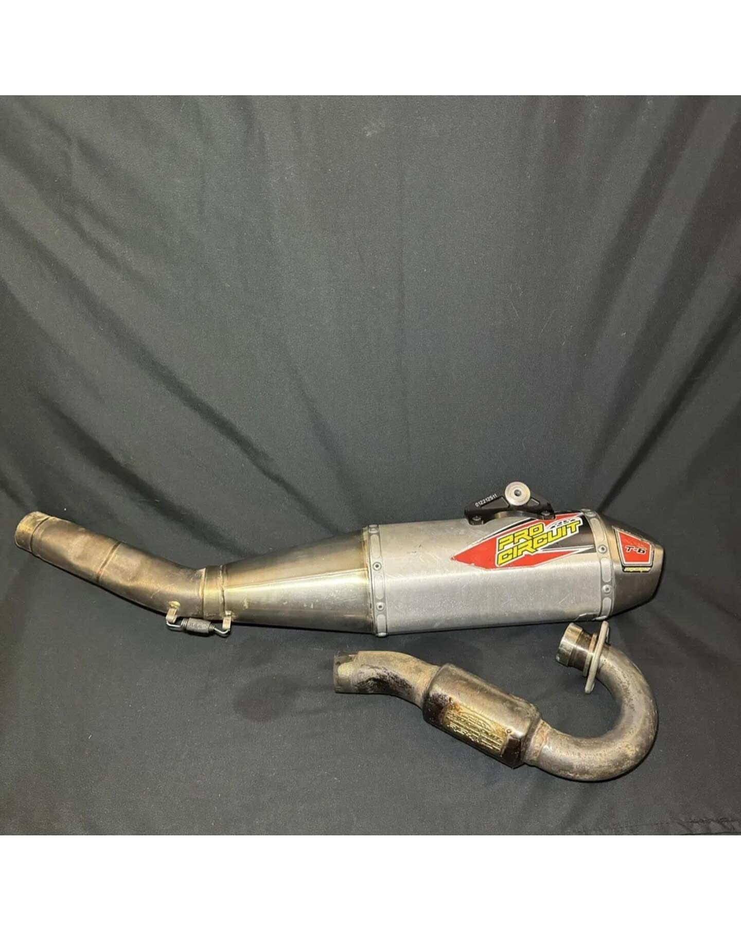 photo_6039382634690973377_w.jpg Pro Circuit T-6 Exhaust System 2021 2022 2023 2024 KX250F / KX250X 0122125G - Image 1