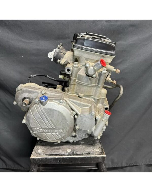 2013 2010-2015 Kawasaki KX450F Running Complete Engine Crank Case Bottom End Cylinder Head OEM