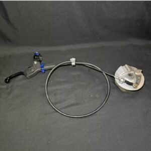 Full Mod 2020 Kawasaki KLX110 OEM Front Brake Assembly With After Market Perch