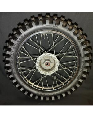 2020 02-23 KLX110 KLX 110 Front Wheel Hub Rim Spokes Complete Straight.