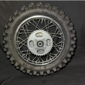 2020 OEM Kawasaki KLX 110 12” REAR WHEEL BACK RIM HUB COMPLETE FITS ALL KLX 110