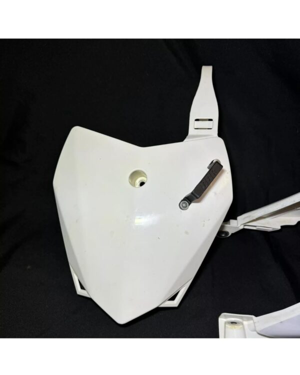 photo_6039382634690973592_w.jpg White Kawasaki Plastic Kit for Kawasaki: KLX110 (2010-2021), KLX110L KLX110R RL