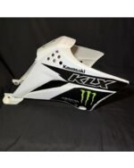 White Kawasaki Plastic Kit for Kawasaki: KLX110 (2010-2021), KLX110L KLX110R RL - Image 2