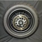 ( LIKE NEW ) 17 - 21 Honda Grom 125 Rear Wheel w/ Brake Disc Rotor & Sprocket 42650-K26-306ZA