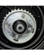 ( LIKE NEW ) 17 - 21 Honda Grom 125 Rear Wheel w/ Brake Disc Rotor & Sprocket 42650-K26-306ZA - Image 3