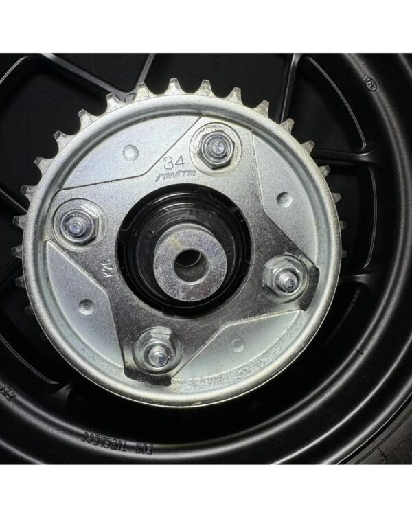 photo_6039382634690973625_w.jpg ( LIKE NEW ) 17 - 21 Honda Grom 125 Rear Wheel w/ Brake Disc Rotor & Sprocket 42650-K26-306ZA