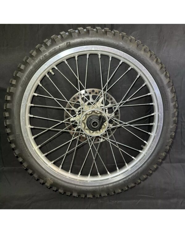 photo_6039382634690973698_w.jpg 00-18 DRZ400S DRZ 400E Complete Front Wheel Rim Tire Rotor 55311-29F00