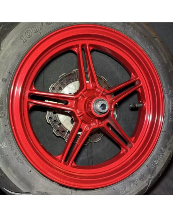 2023 Kawasaki BR125 Front Wheel Rim Tire Z125 17-23 Red 41073-0674-63D