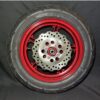 2023 Kawasaki BR125 Front Wheel Rim Tire Z125 17-23 Red 41073-0674-63D