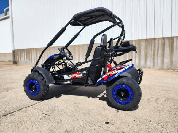 Trailmaster Blazer i200R, All Electric, 48 Volt max, Lithium Battery Pack , Up to 36 Mile range, 3 forward speeds