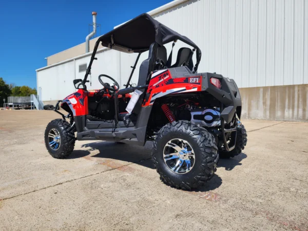 Trailmaster Challenger 300EX EFI UTV / side-by-side All the extras, Push Bar, Wind Shield, Light Bar, Chrome rims, Independent Rear Axels