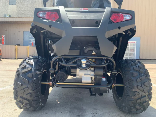 TrailMaster Challenger 200X UTV / Go kart Youth and Adult adjustable Steering Wheel and Seat, Wind Shield, Light Bar