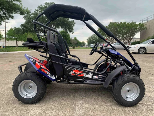 Trailmaster Blazer i200R, All Electric, 48 Volt max, Lithium Battery Pack , Up to 36 Mile range, 3 forward speeds