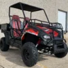 TrailMaster Challenger 200U Back Woods UTV - 168.9cc 11.1HP Engine, Automatic, Front Cargo Rack, Rear Dump Bed, Suitable for Ages 16 & Older