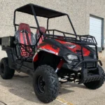 TrailMaster Challenger 200U Back Woods UTV - 168.9cc 11.1HP Engine, Automatic, Front Cargo Rack, Rear Dump Bed, Suitable for Ages 16 & Older