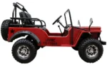 Deluxe Upgraded Mini-Jeep GO KART- Series 2 Dual Roll Bars - Image 4