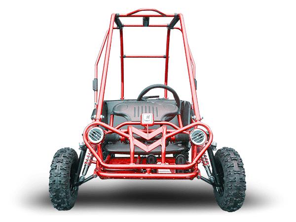TRAILMASTER Eagle MINI XRS+ - KIDS SIZE GO KART, Bench Seat, Pull Start , Roll Cage, Lap Belts, NO Reverse